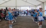 Groupe des moyennes pompons majorettes majo'danse caussade tarn et garonne